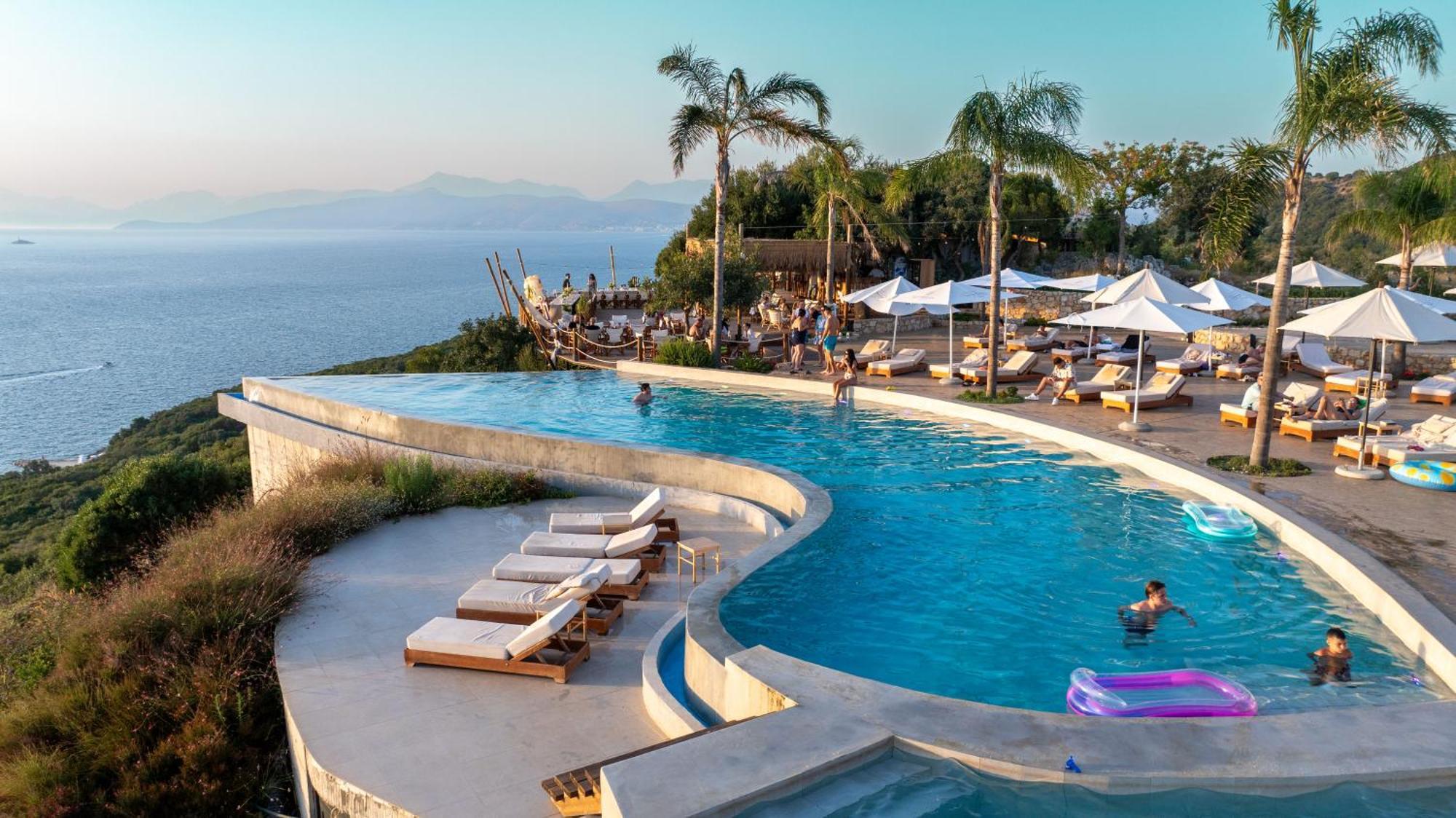 Arameras Beach Resort Ksamil Eksteriør bilde